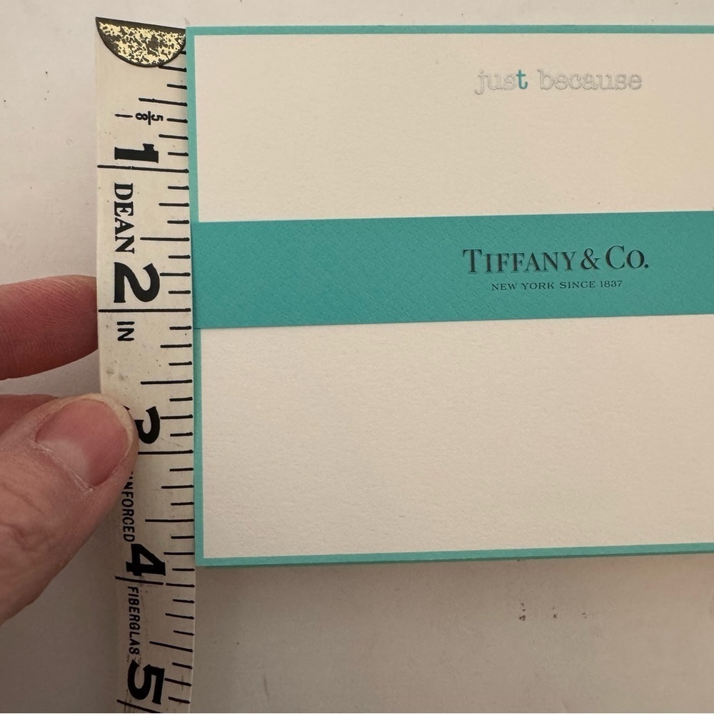 NIB Rare TIFFANY & CO. “Tiffany T” Assorted Note Cards Set of 10 New In Box - Picture 4 of 12